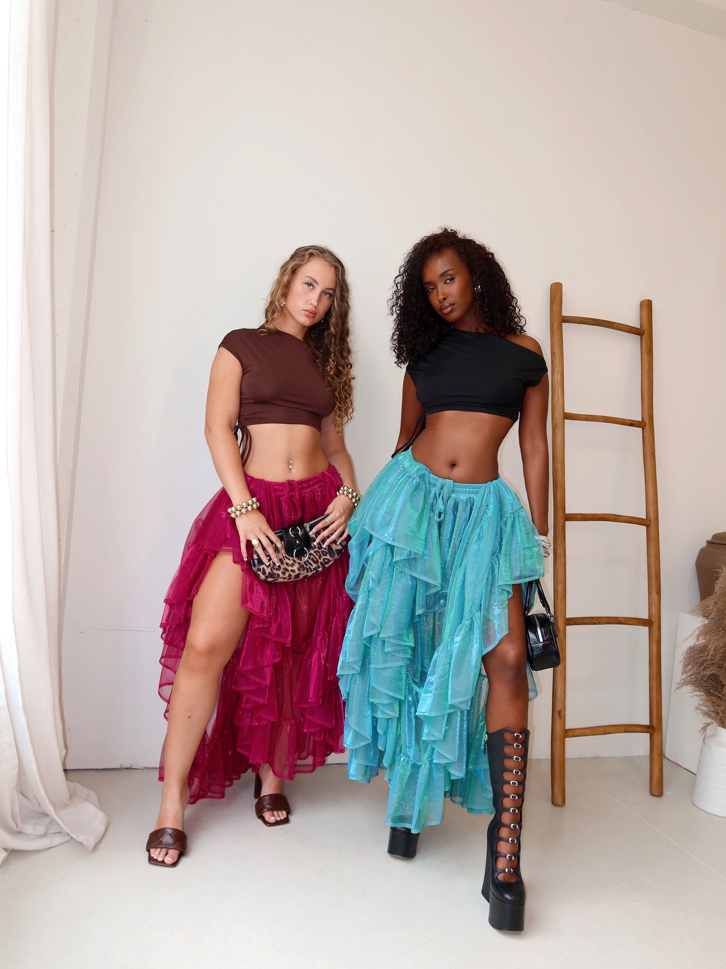 Blakely Multi-Wear Maxi Skirt- Teal