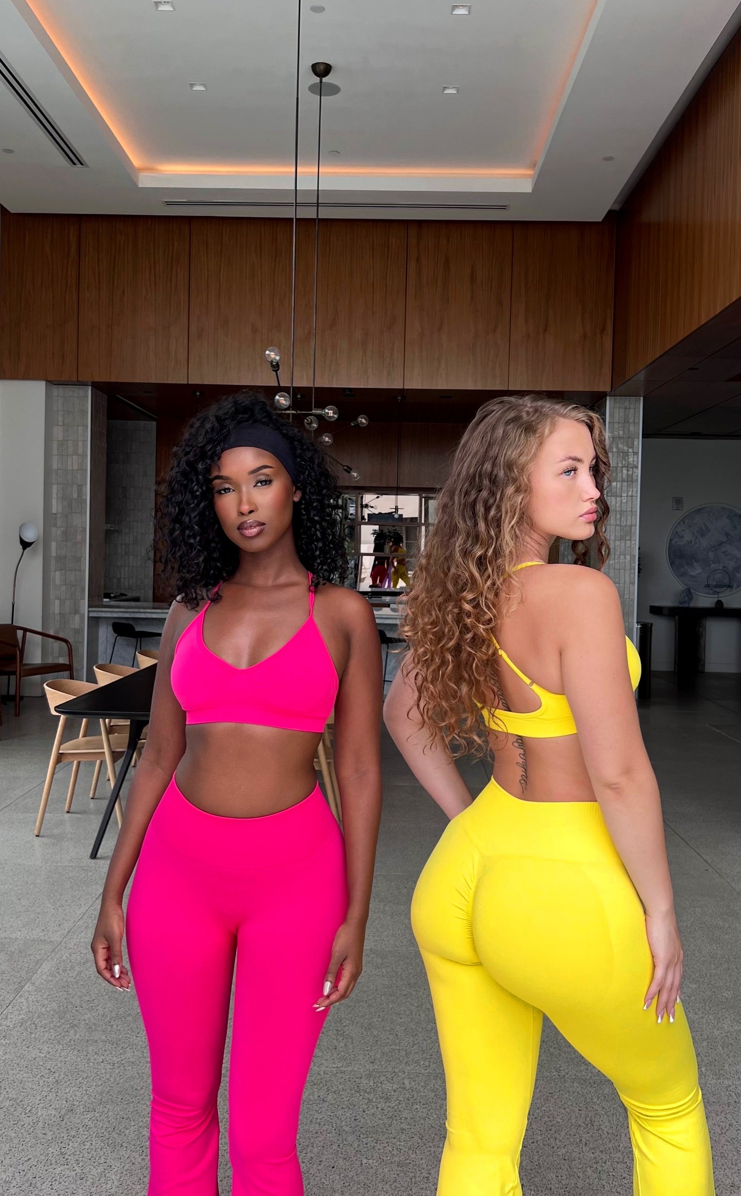 Emilia Active Bra - Yellow