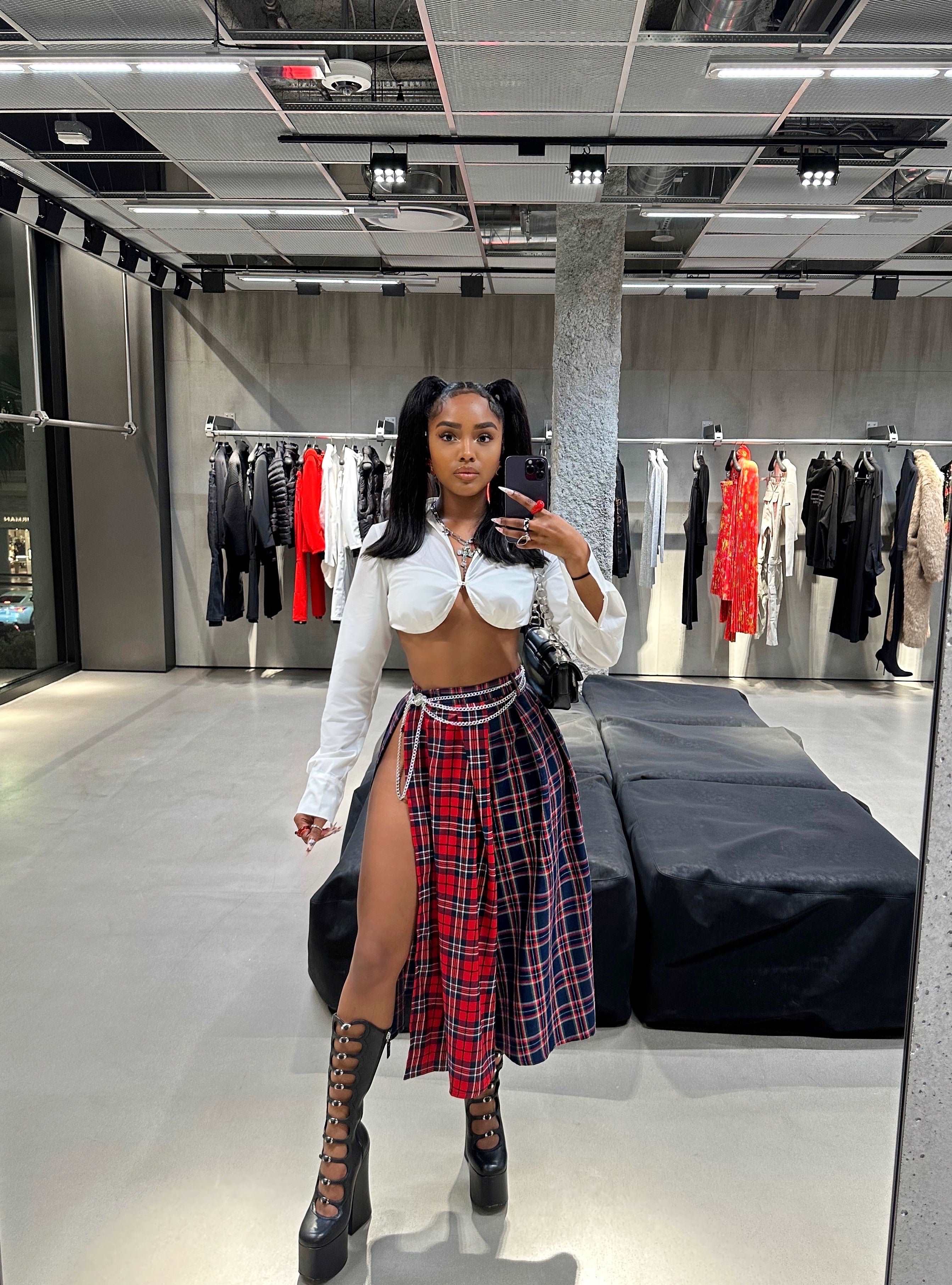 Amanda Jeans Skirts