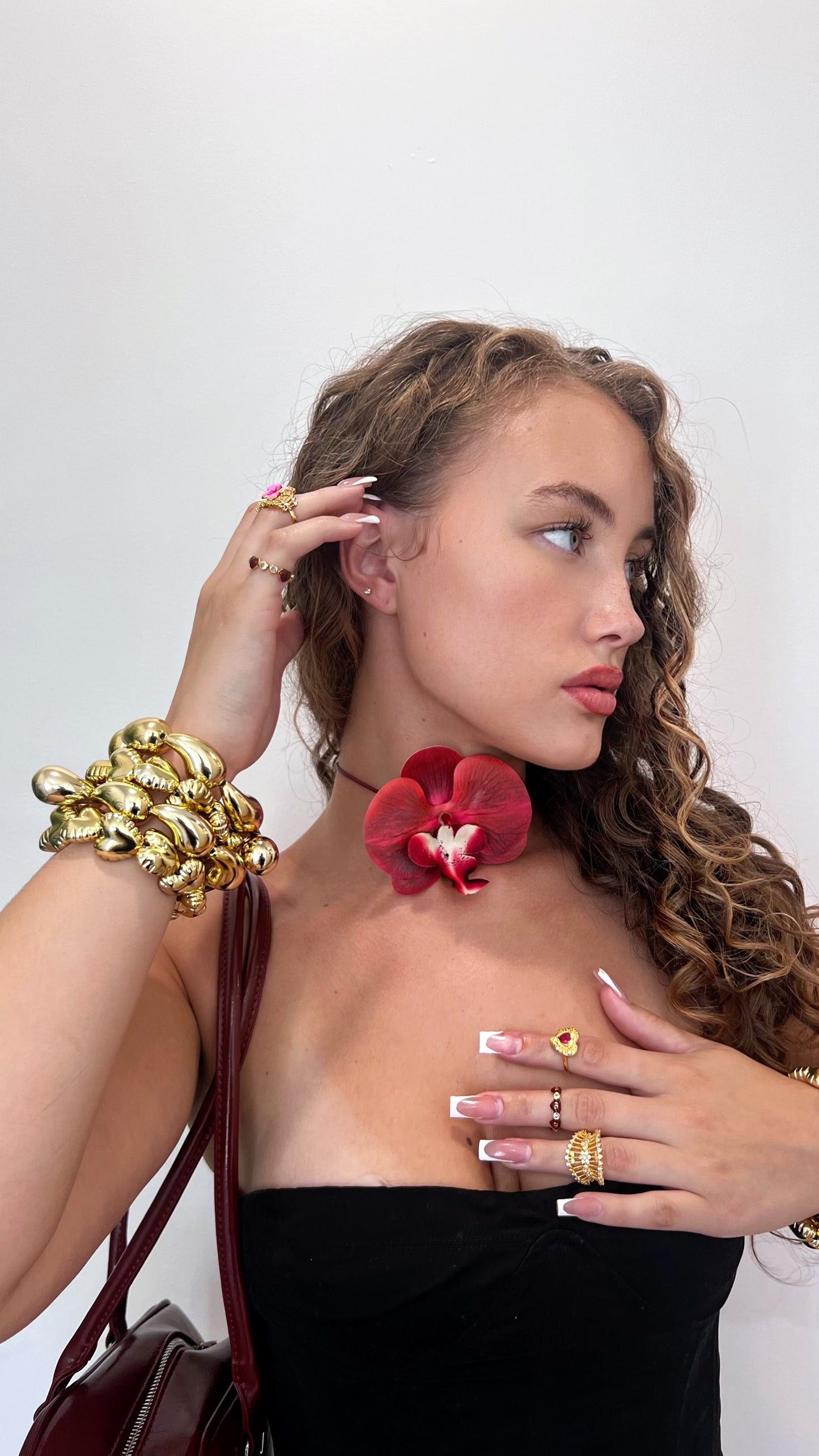 Sally Flower Necklace