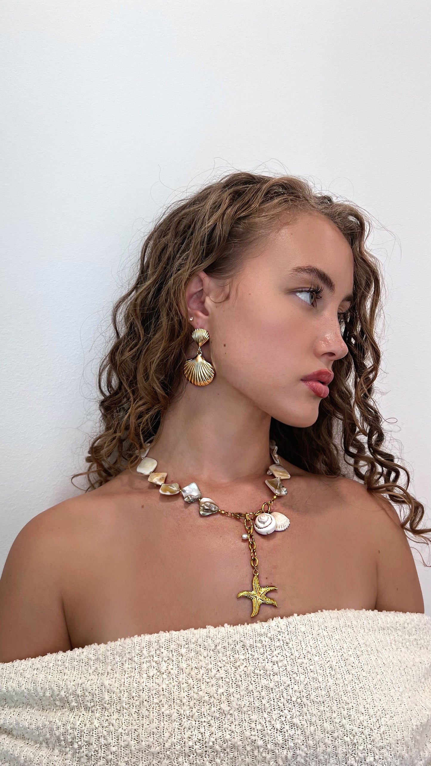 Evelina Seashell Necklace