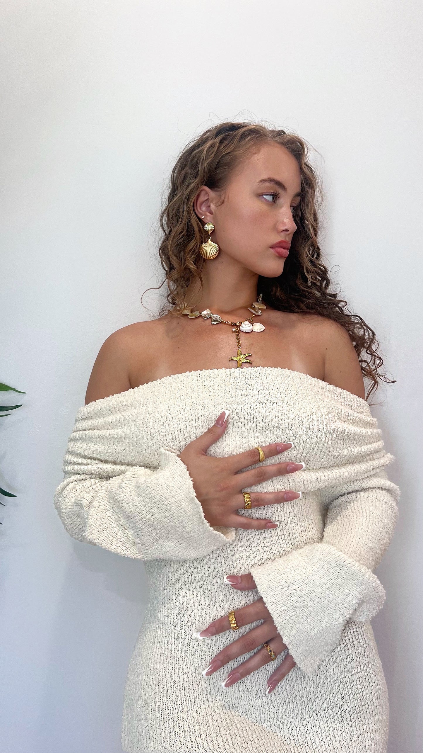 Evelina Seashell Necklace