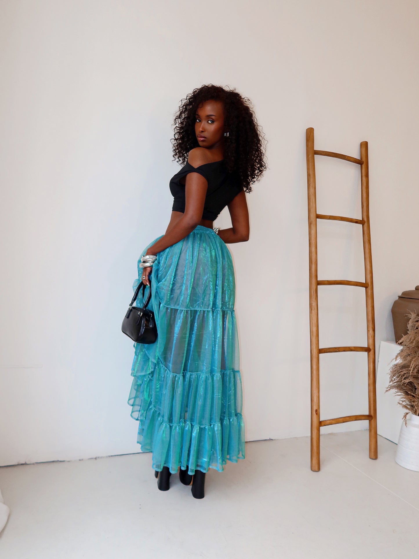 Blakely Multi-Wear Maxi Skirt- Teal
