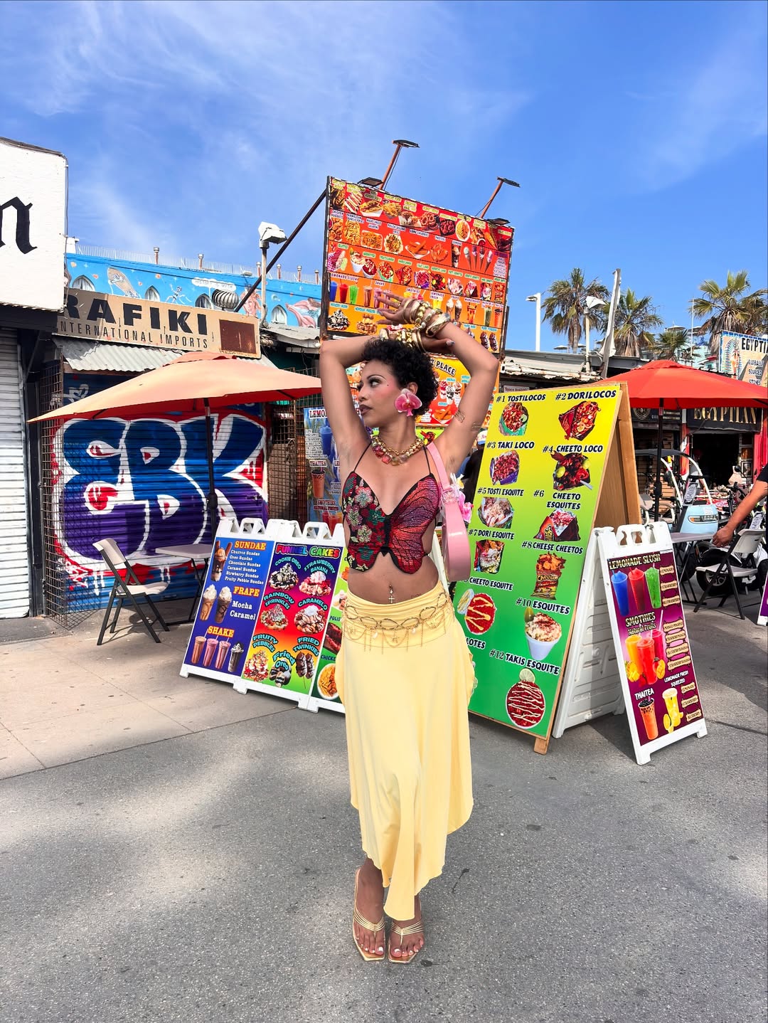 Kia Maxi Skirt- Yellow