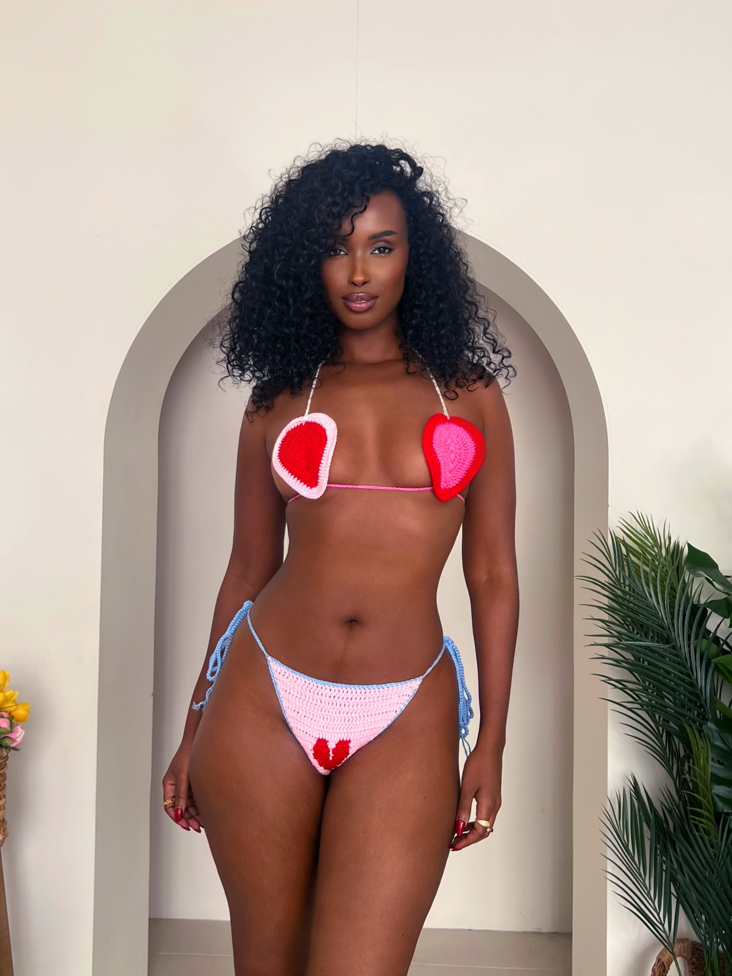 Josie Crochet Swimsuit with Hat