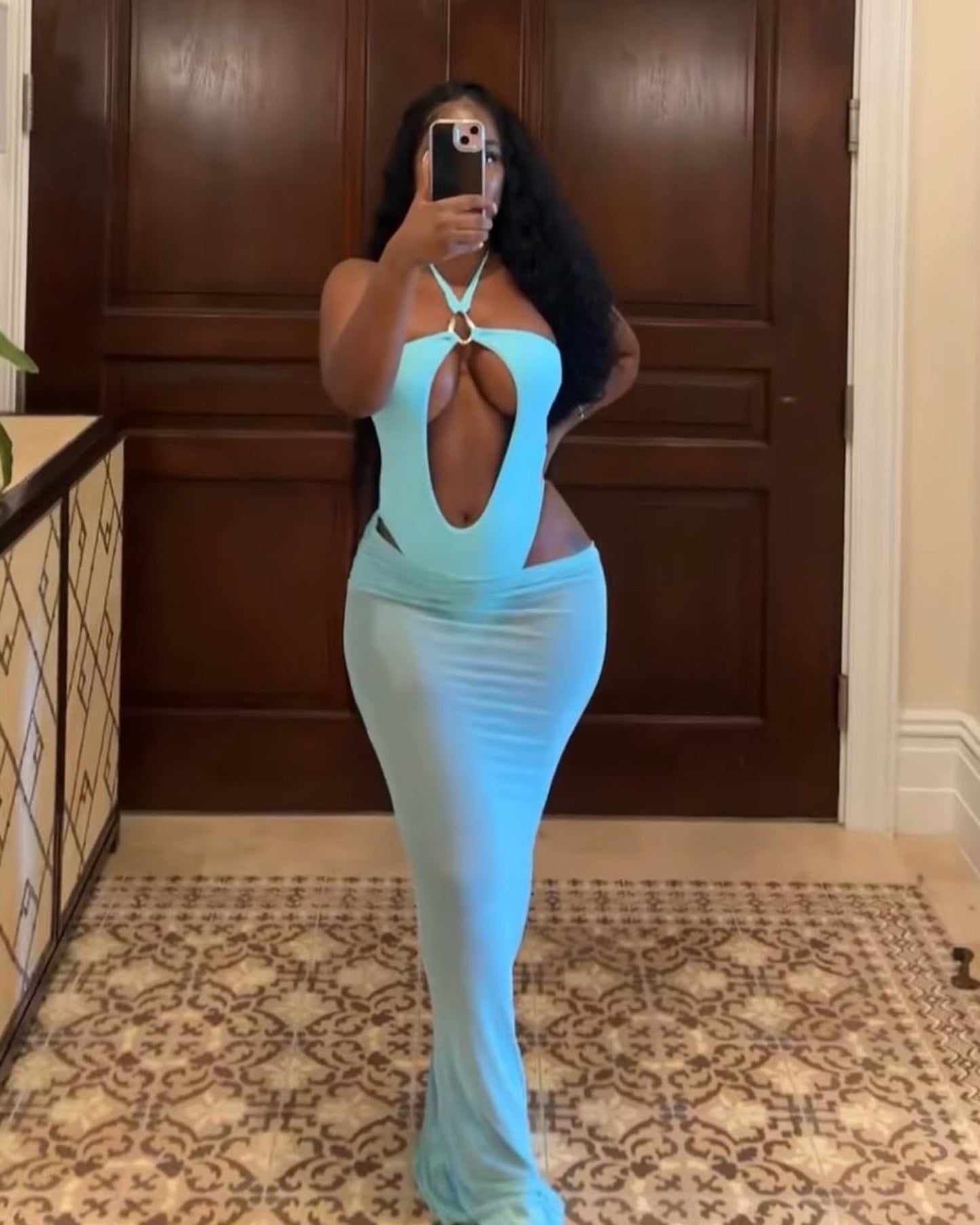Renee 2pc Swimsuit - Baby Blue