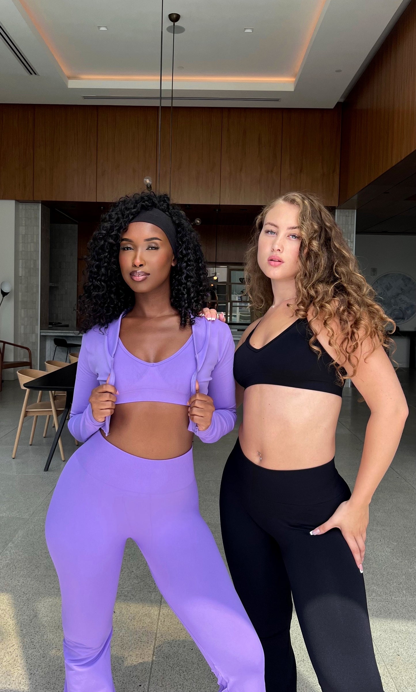 Emilia Active Bra - Lavender