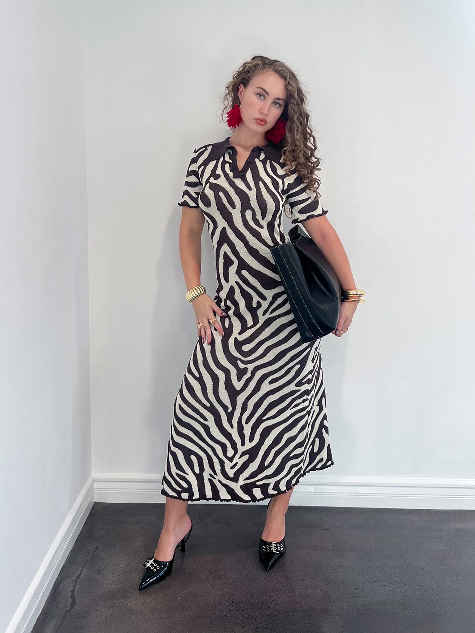 Gia Zebra Dress XL