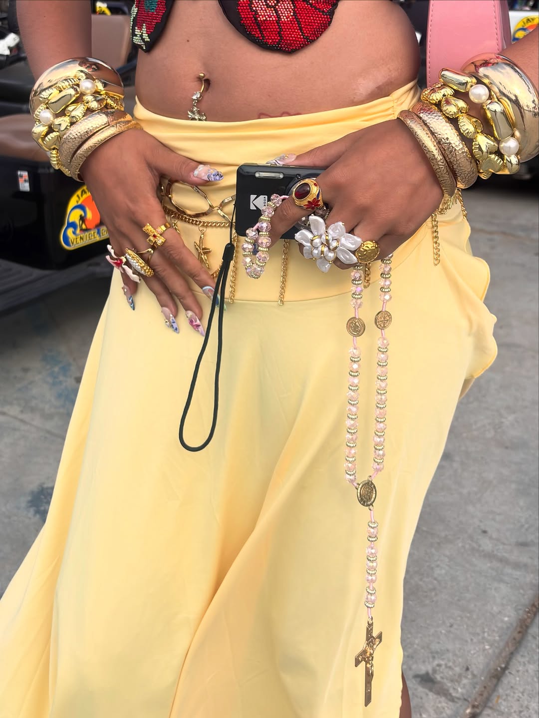 Kia Maxi Skirt- Yellow