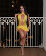 Fari Mini Dress - Yellow