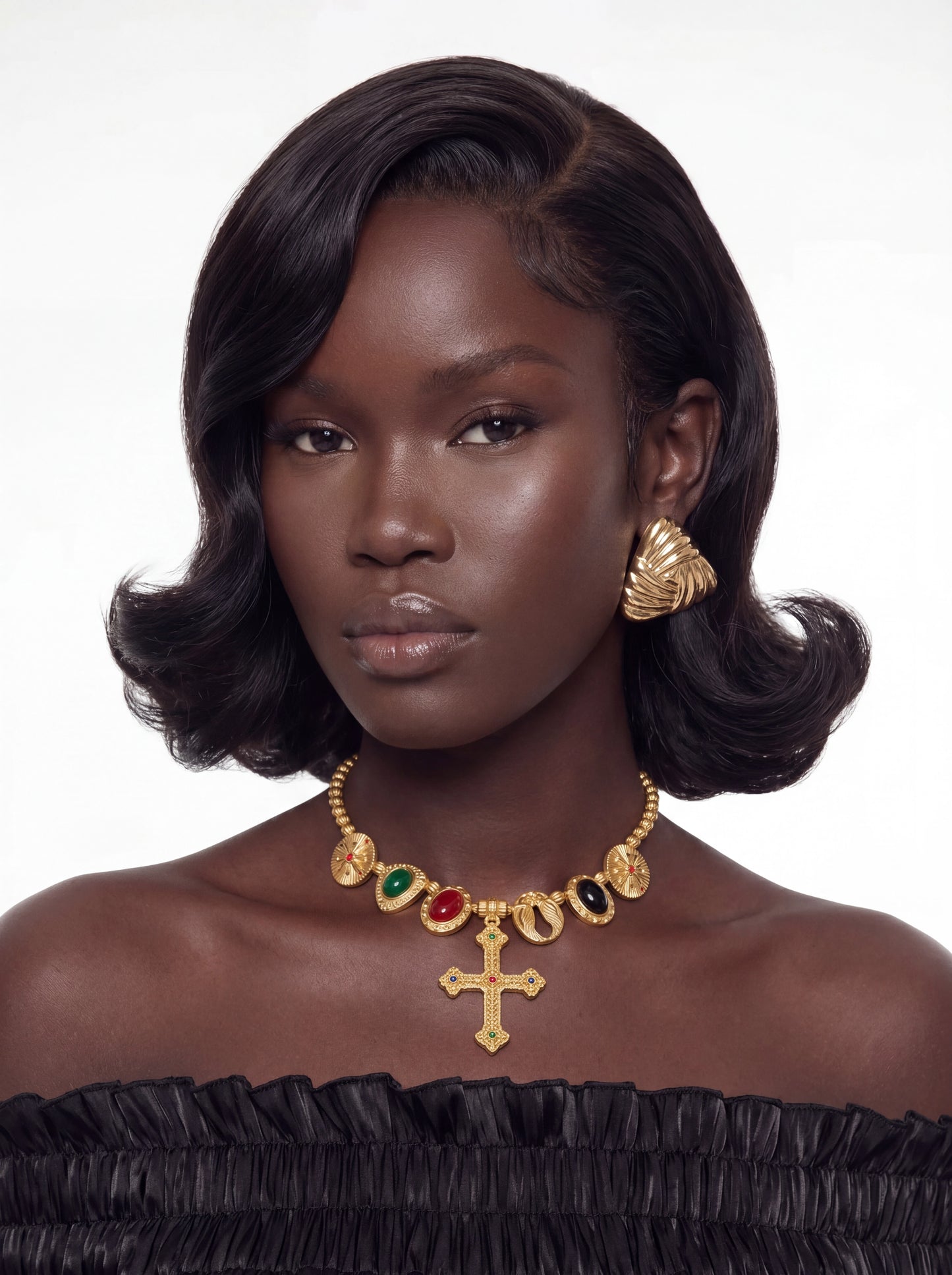 Rima Cross Necklace