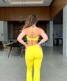 Emilia 3pc Pants Set - Yellow