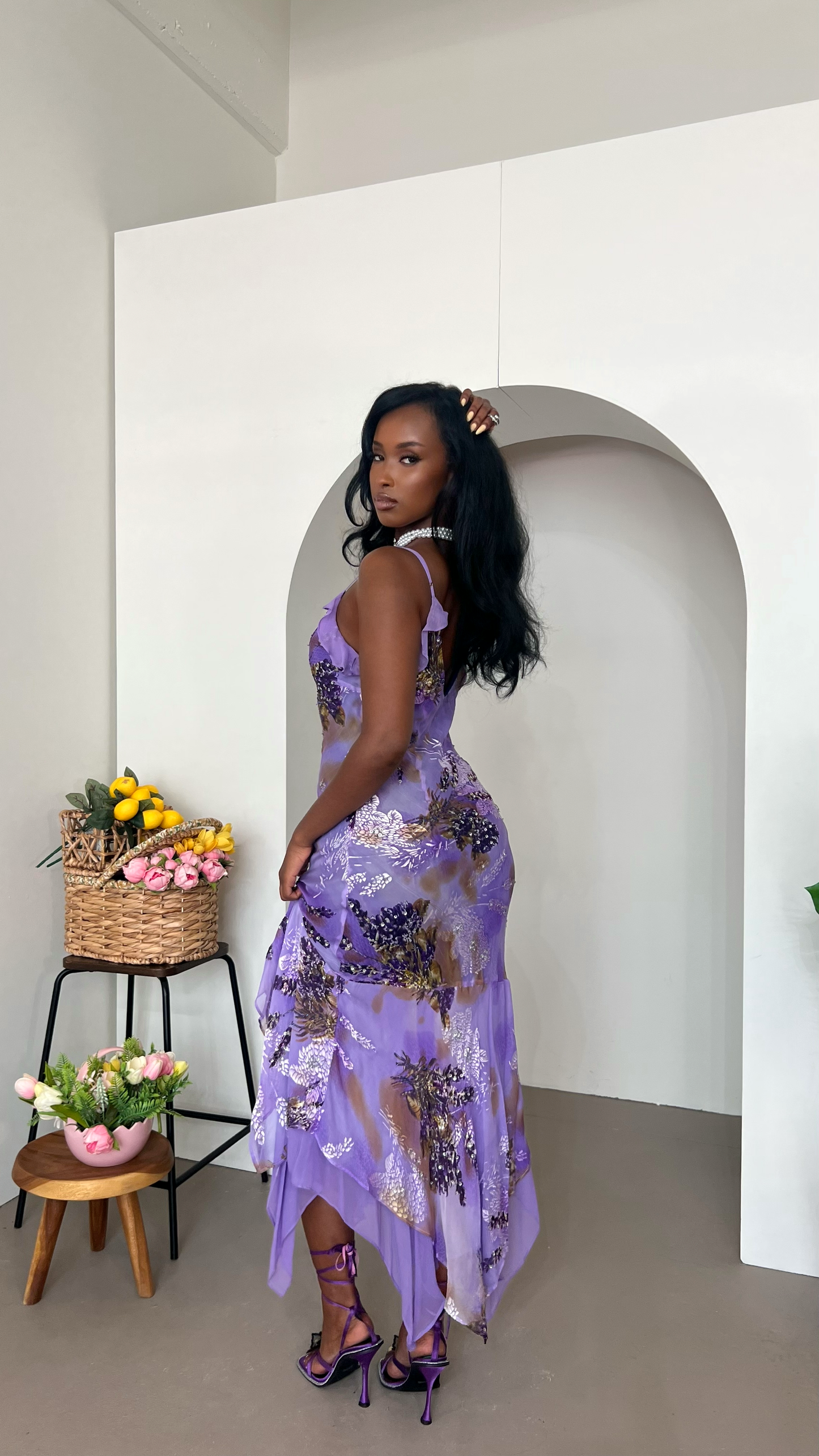 Hallie Midi Dress