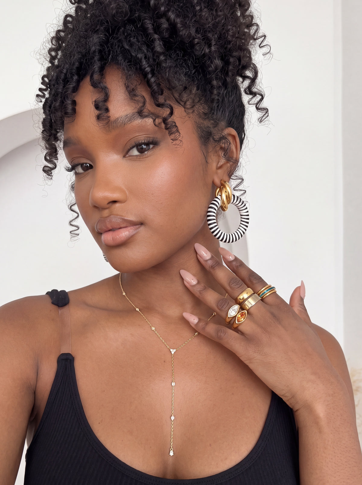 Heather Zebra Earrings