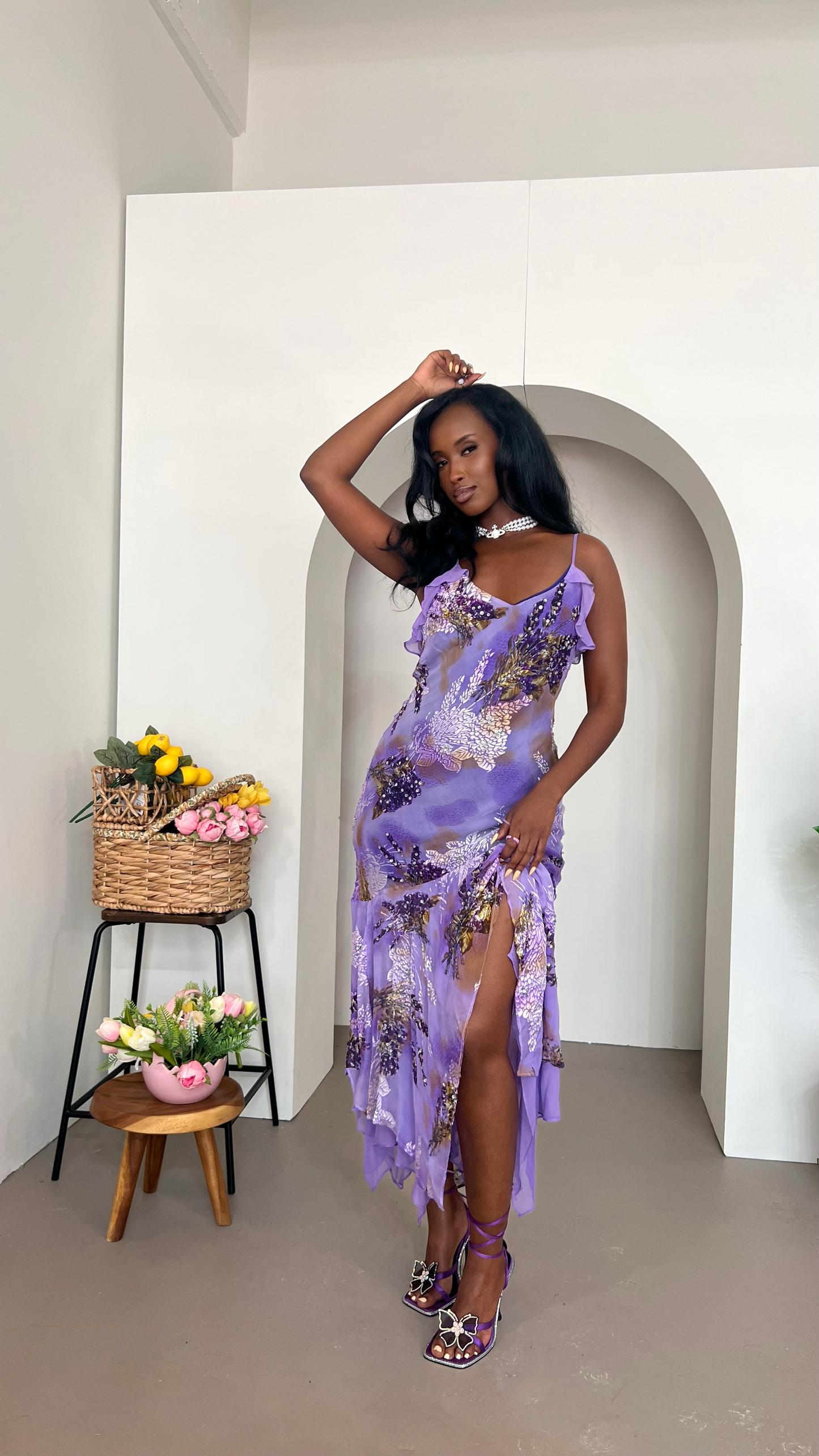 Hallie Midi Dress