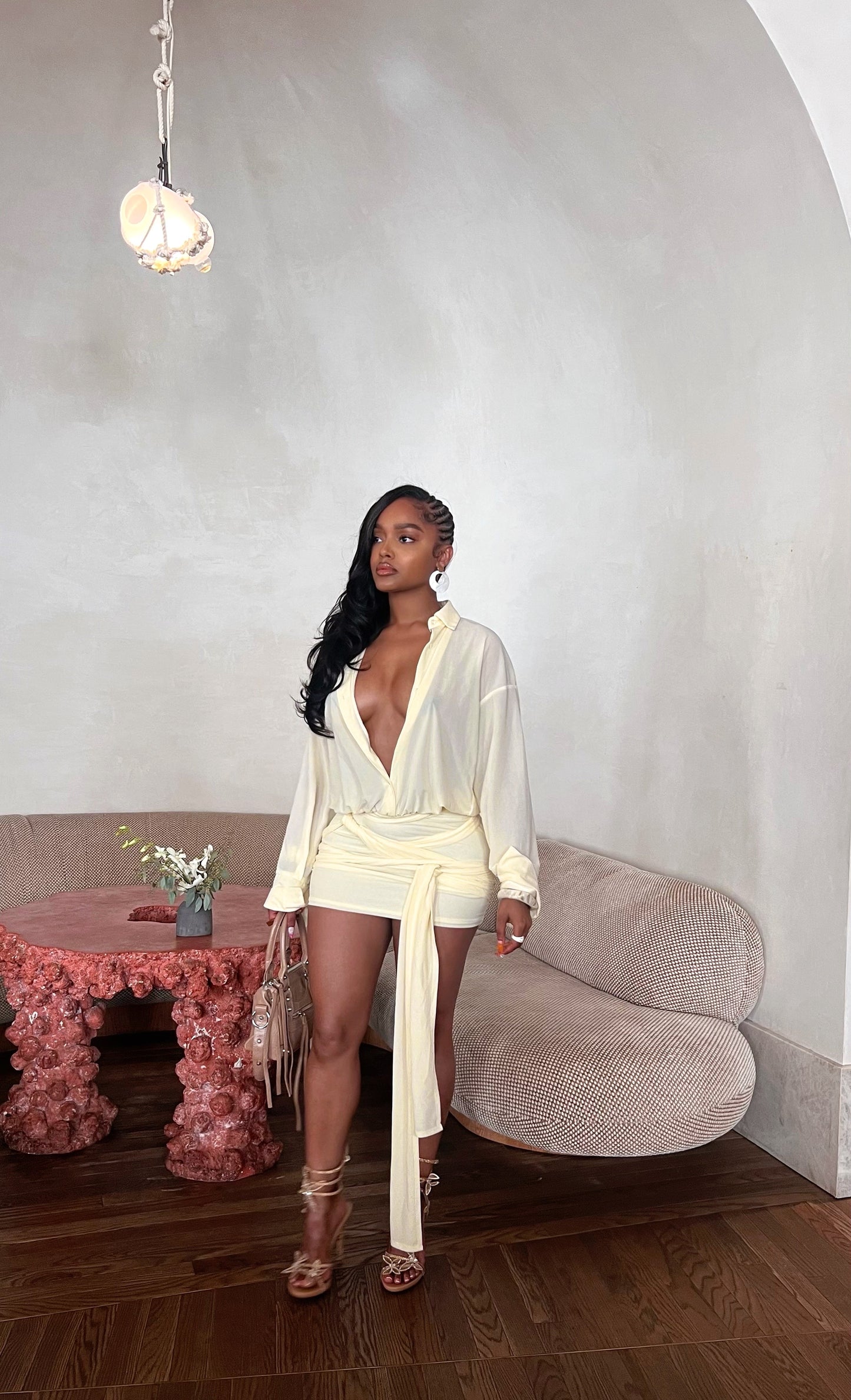 Aaliyah Dress - Ivory