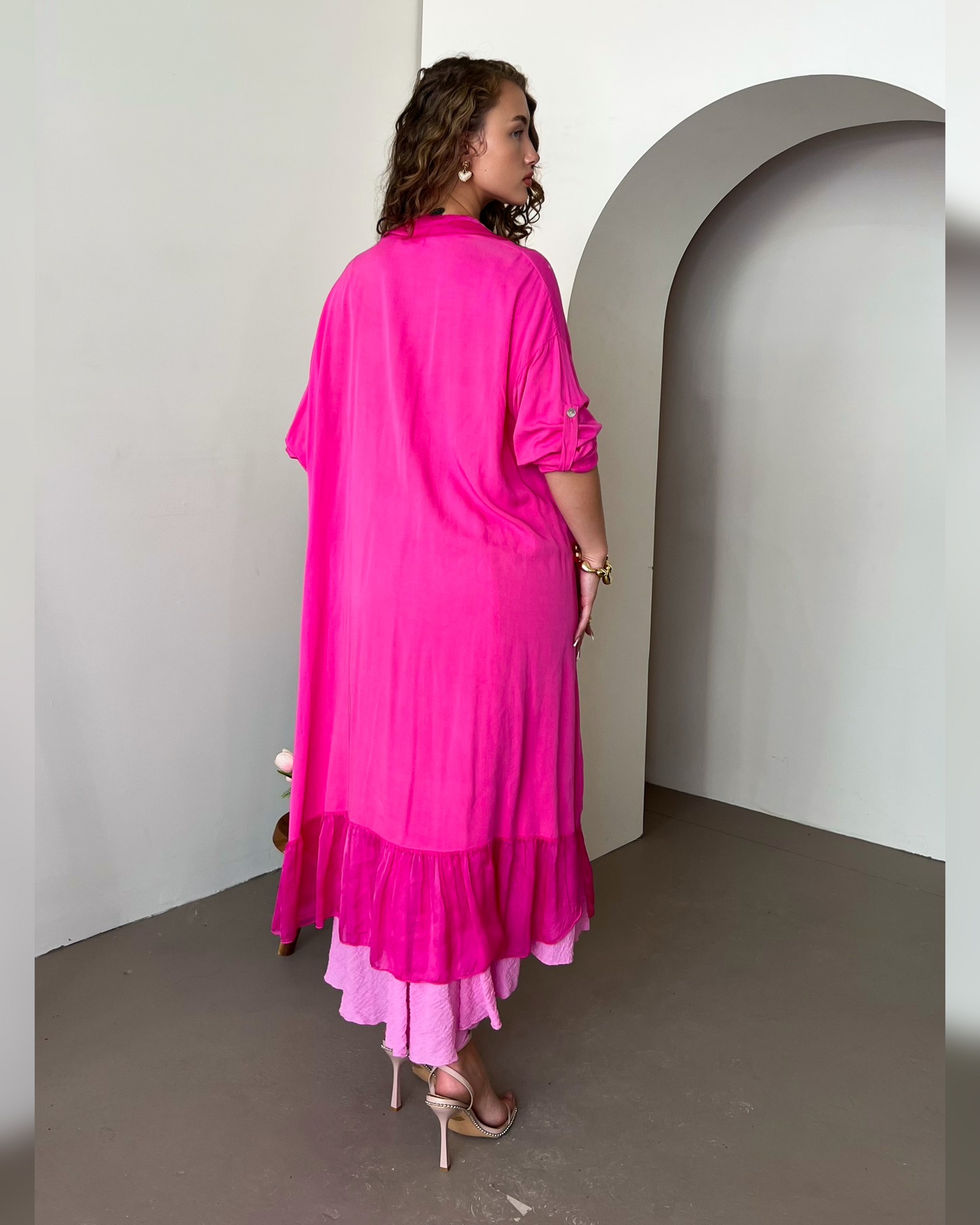 Mayari Shawl - Pink
