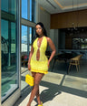 Fari Mini Dress - Yellow