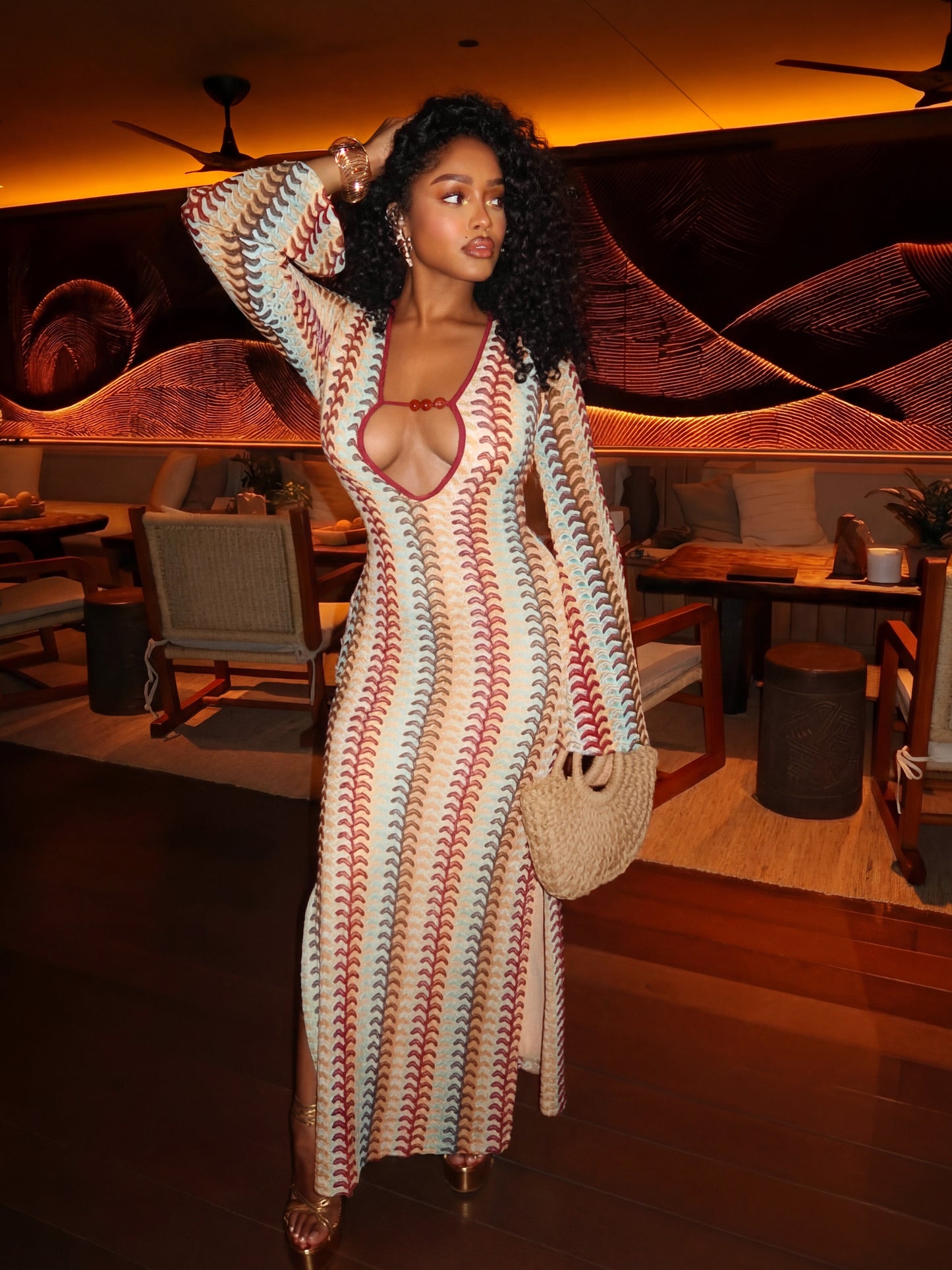 Lena Maxi Crochet Dress Lena Maxi Crochet Dress