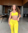 Emilia 3pc Pants Set - Yellow