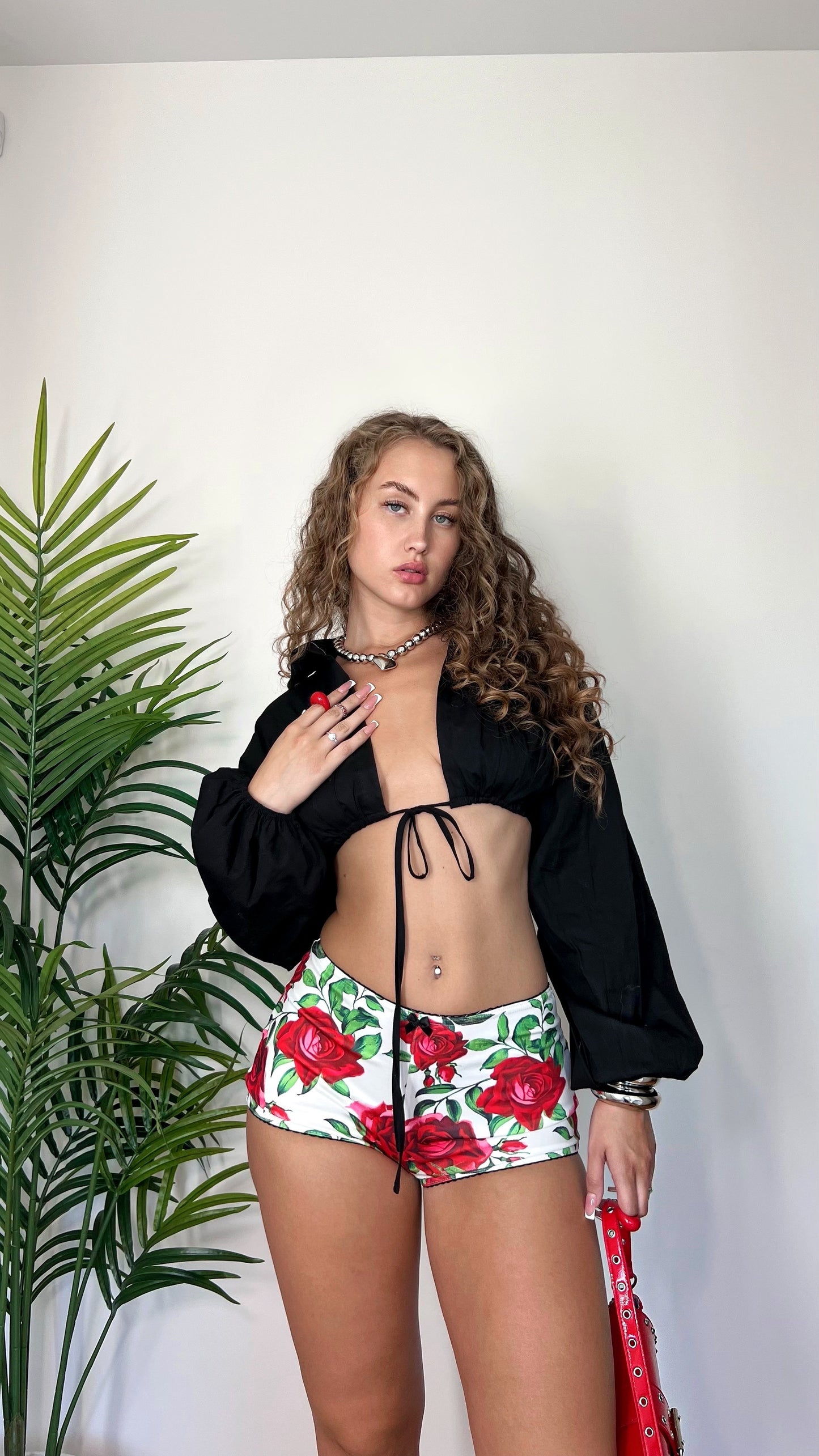 Rose Hot Shorts