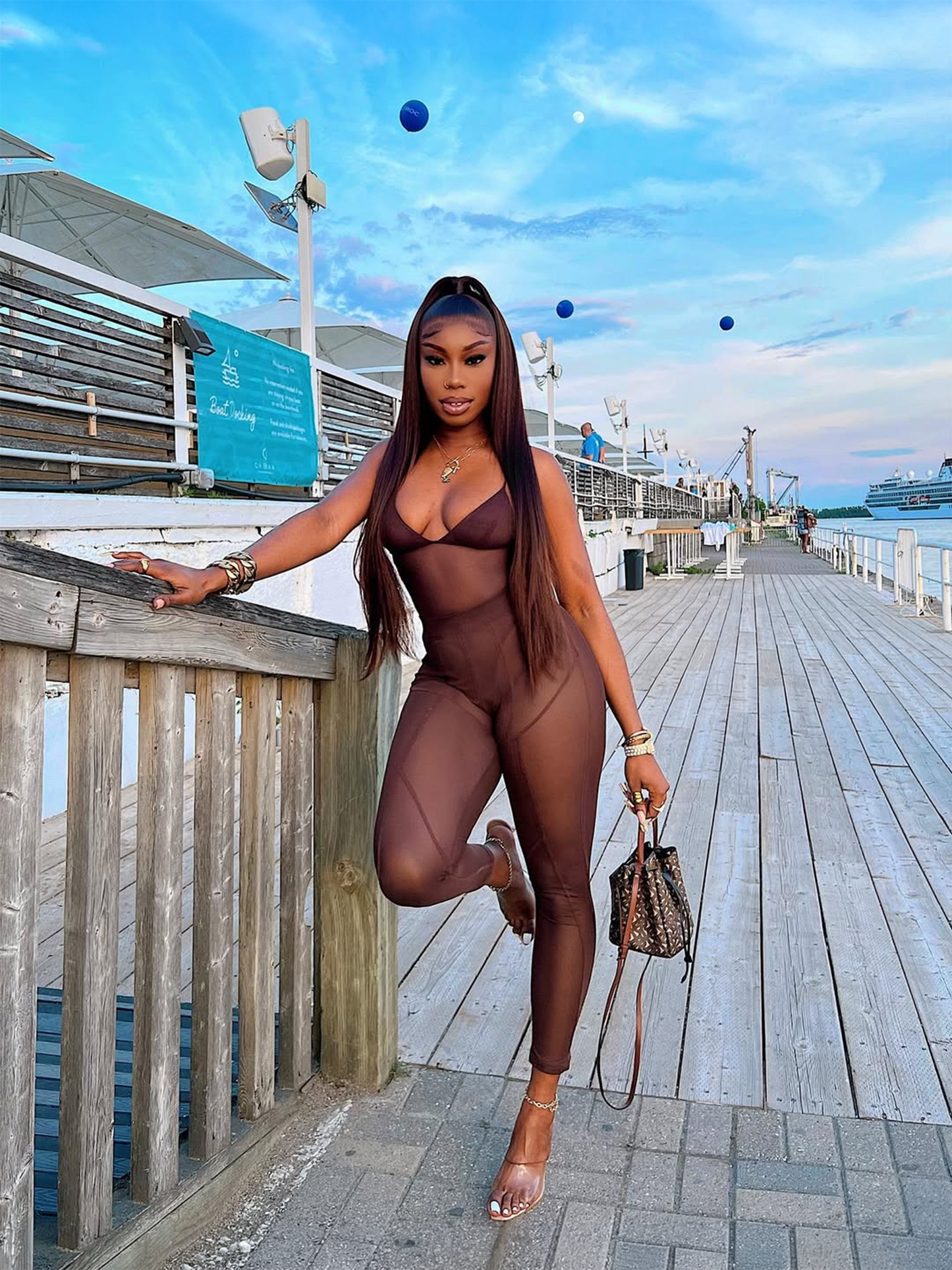 Alora Bottoms - Brown