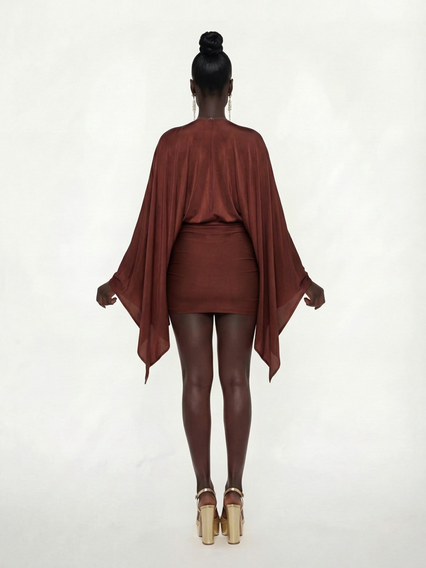 Alvita Dress - Brown