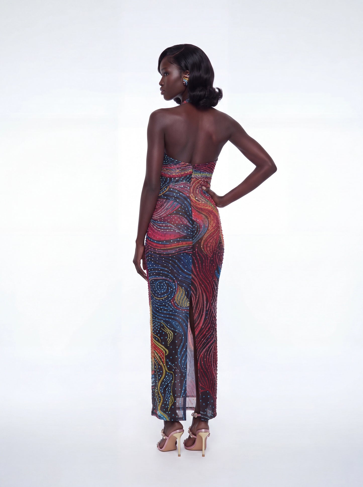 Celeste Beaded Maxi Dress - Preorder