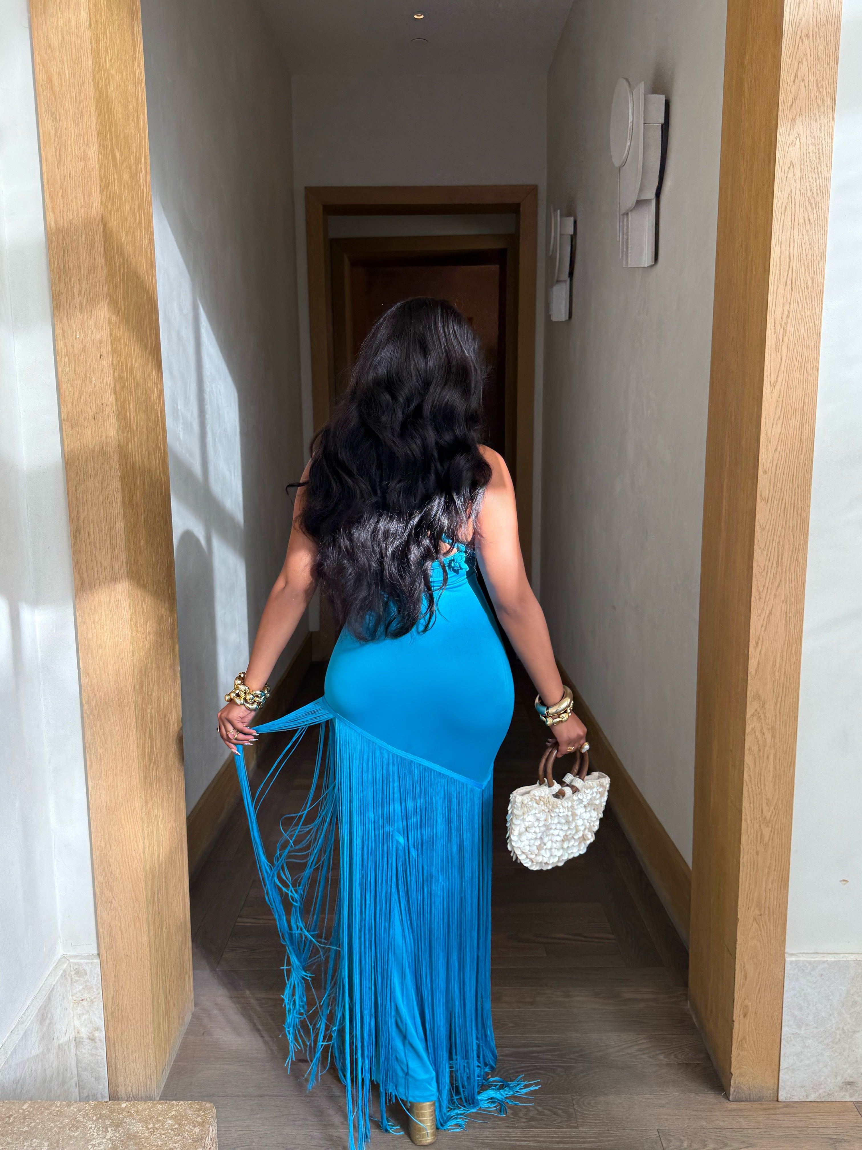 Samaya Maxi Dress - Teal