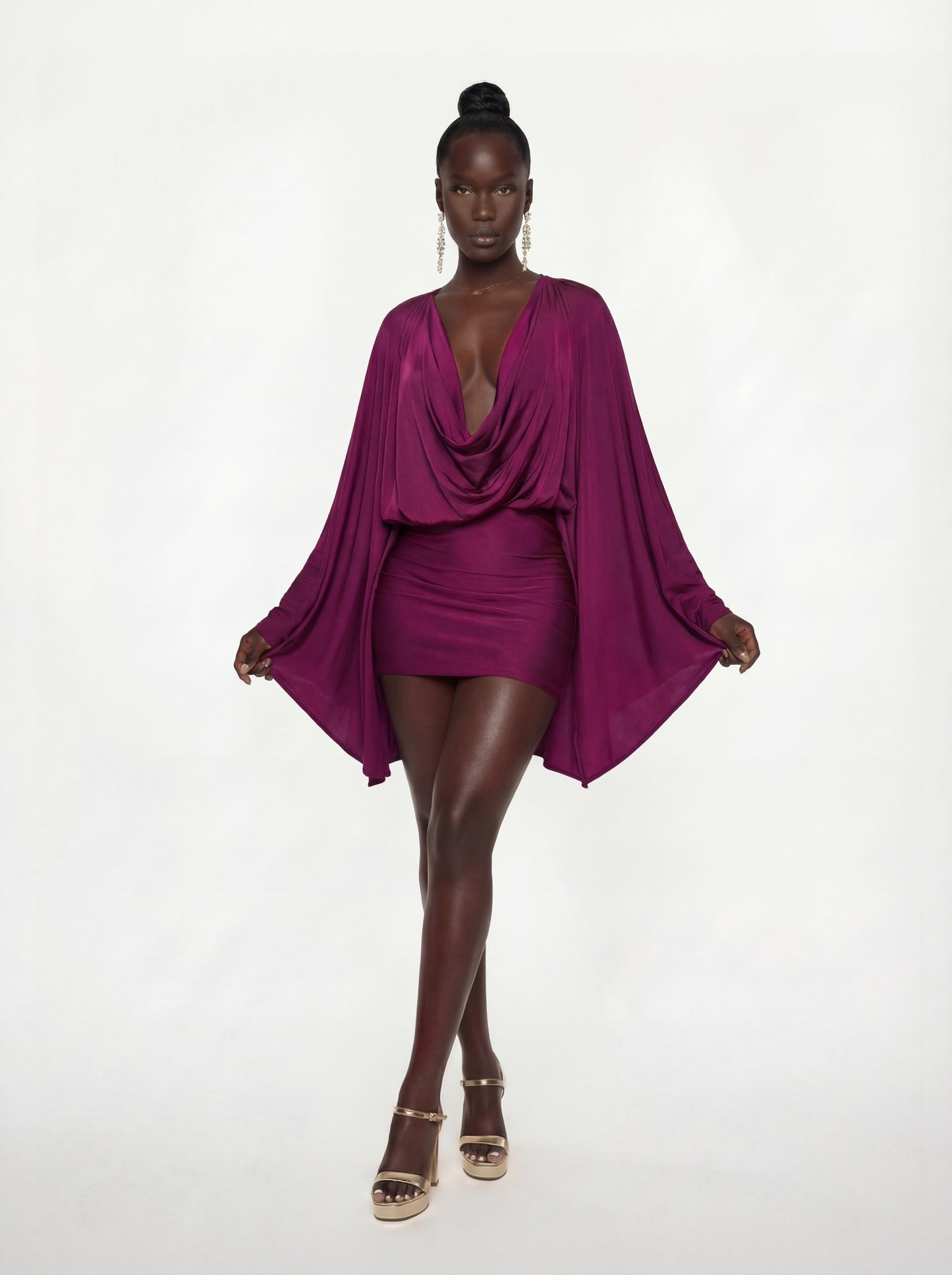 Alvita Dress - Purple S Alvita Dress - Purple S