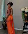 Helena Dress - Orange