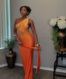 Helena Dress - Orange