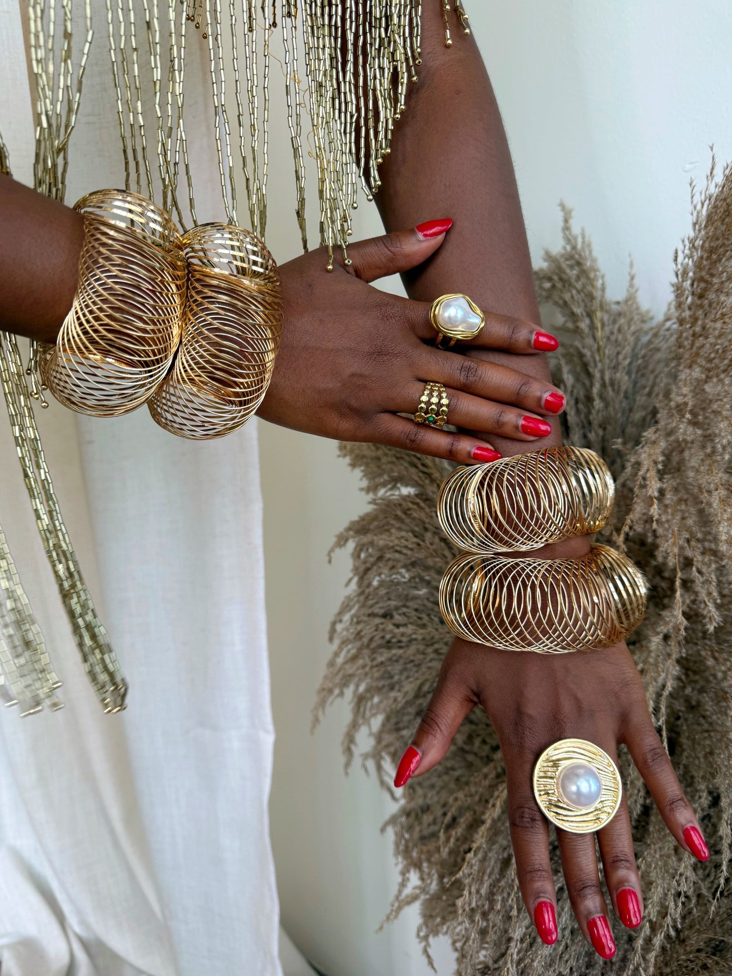 River Bangles - Gold