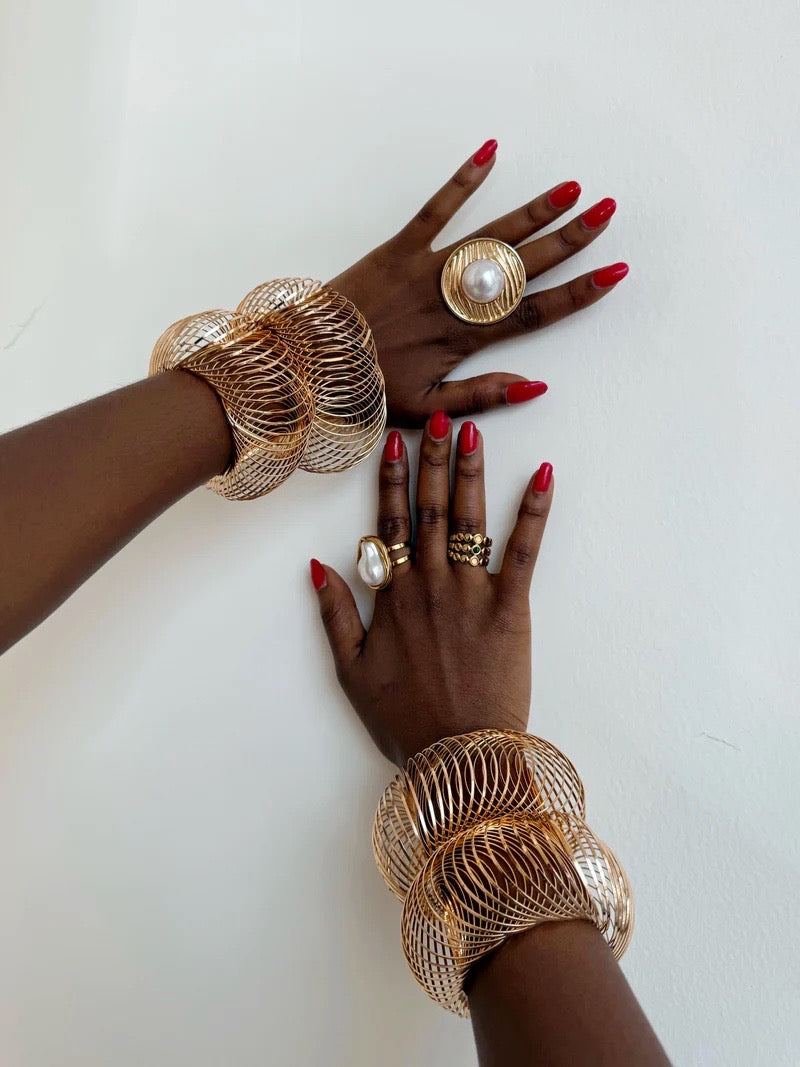 River Bangles - Gold