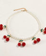 Cherry Choker Necklace