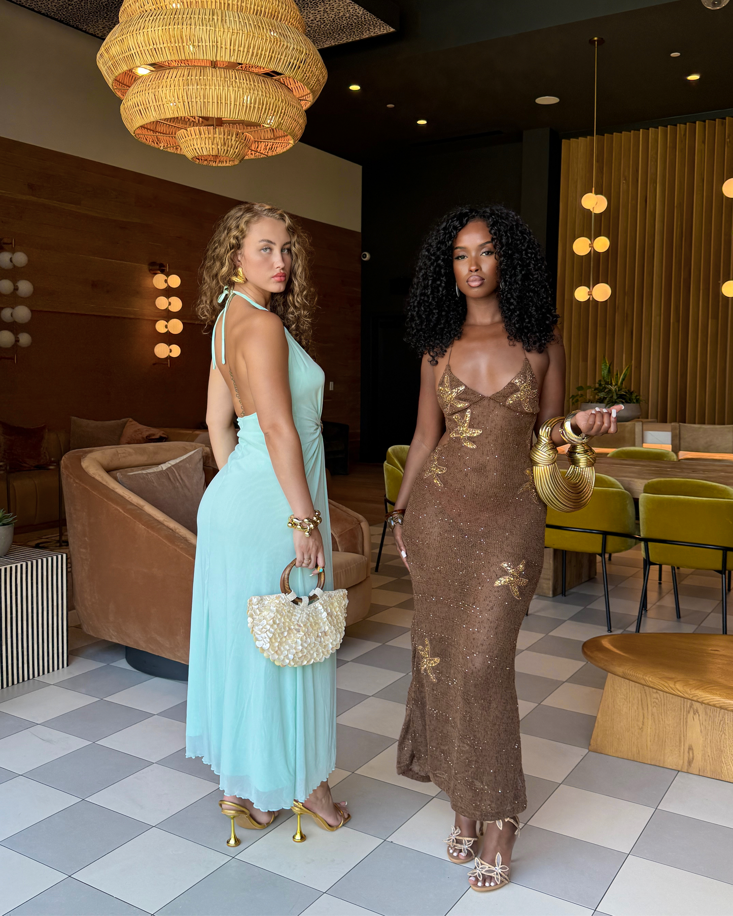Ayanna Blue Dress