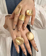 Brandy 4pc Ring Set - Gold