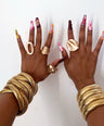 Brandy 4pc Ring Set - Gold