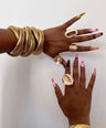 Brandy 4pc Ring Set - Gold