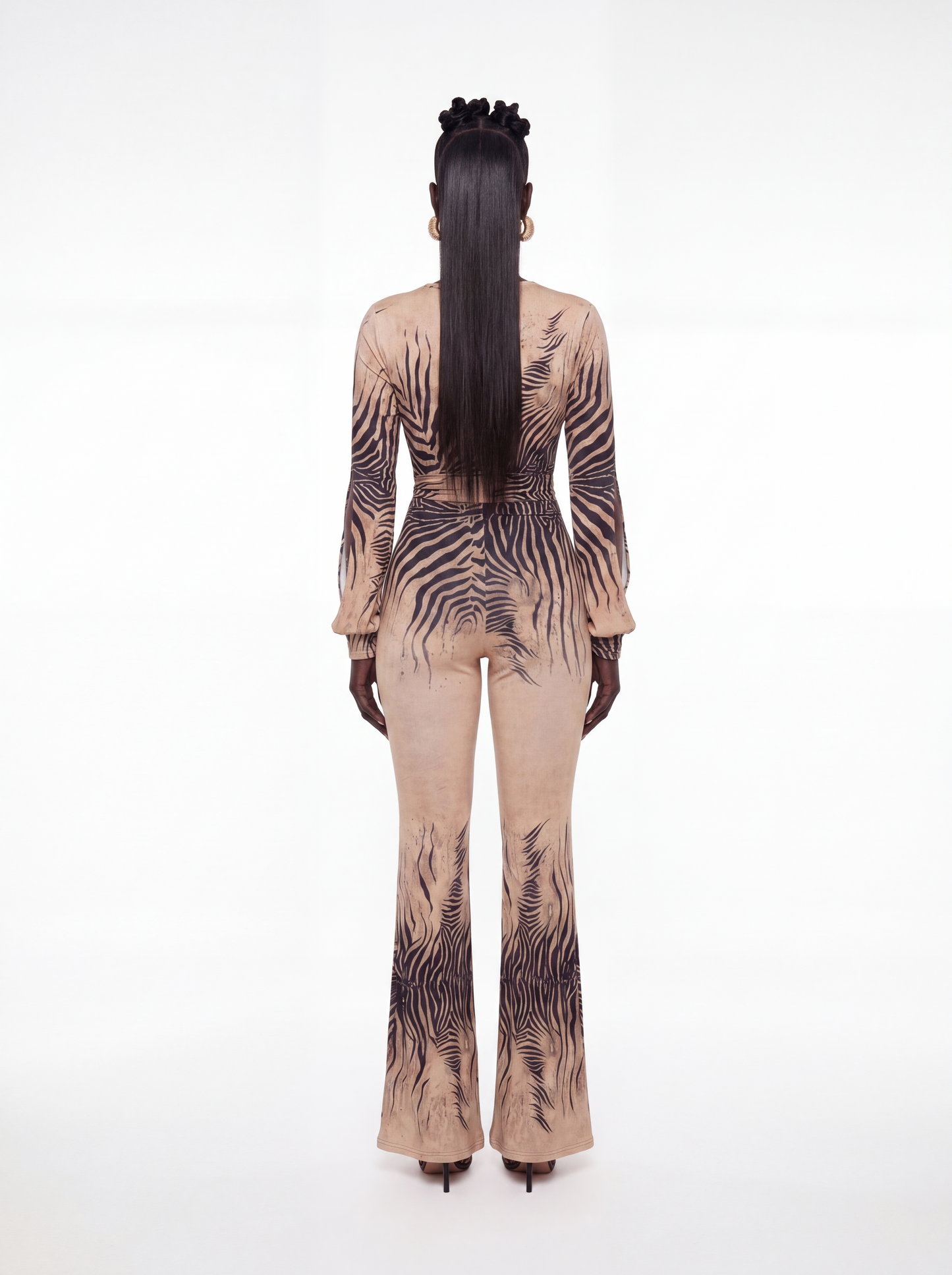 Venus Zebra Jumpsuit