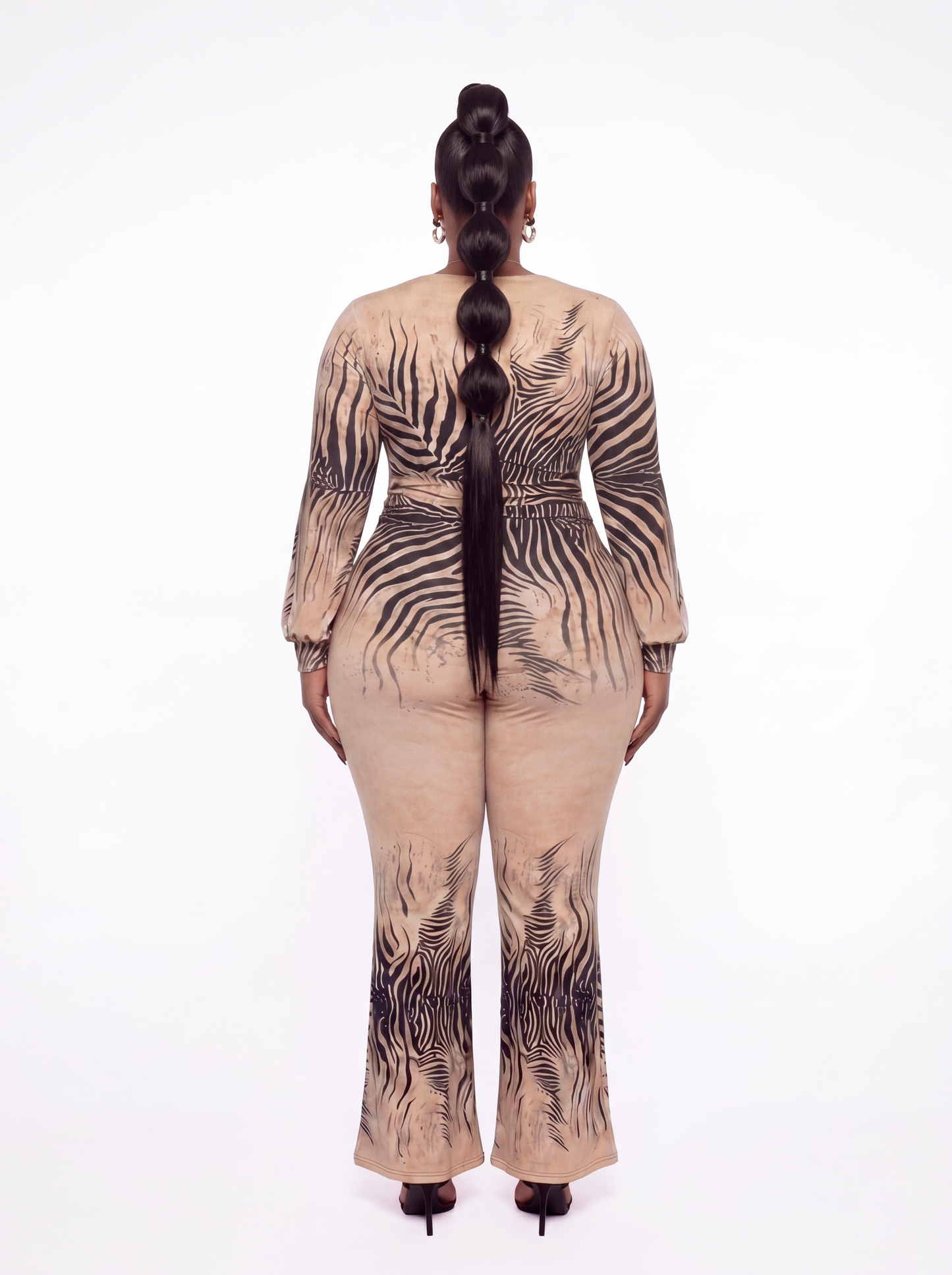 Venus Zebra Jumpsuit - Preorder