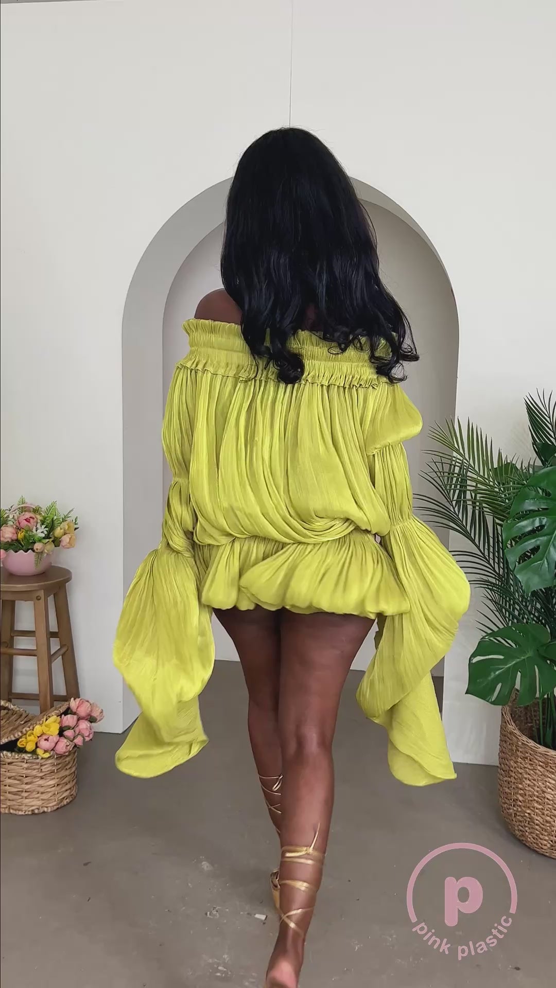 Fiona Dress - Green