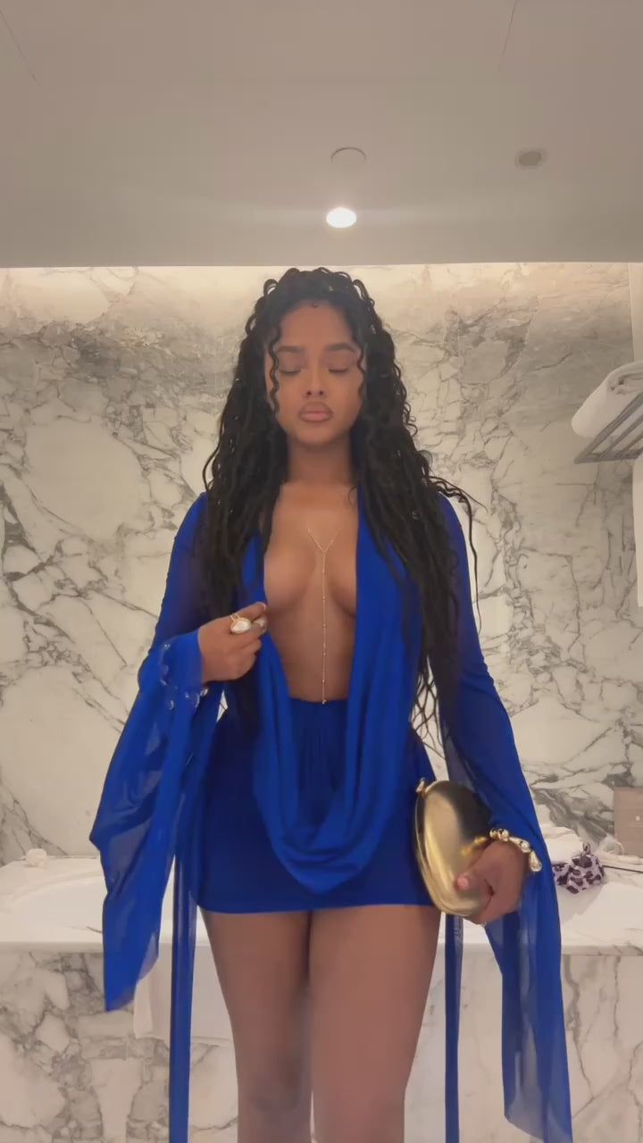 Vivian Dress - Blue - Preorder