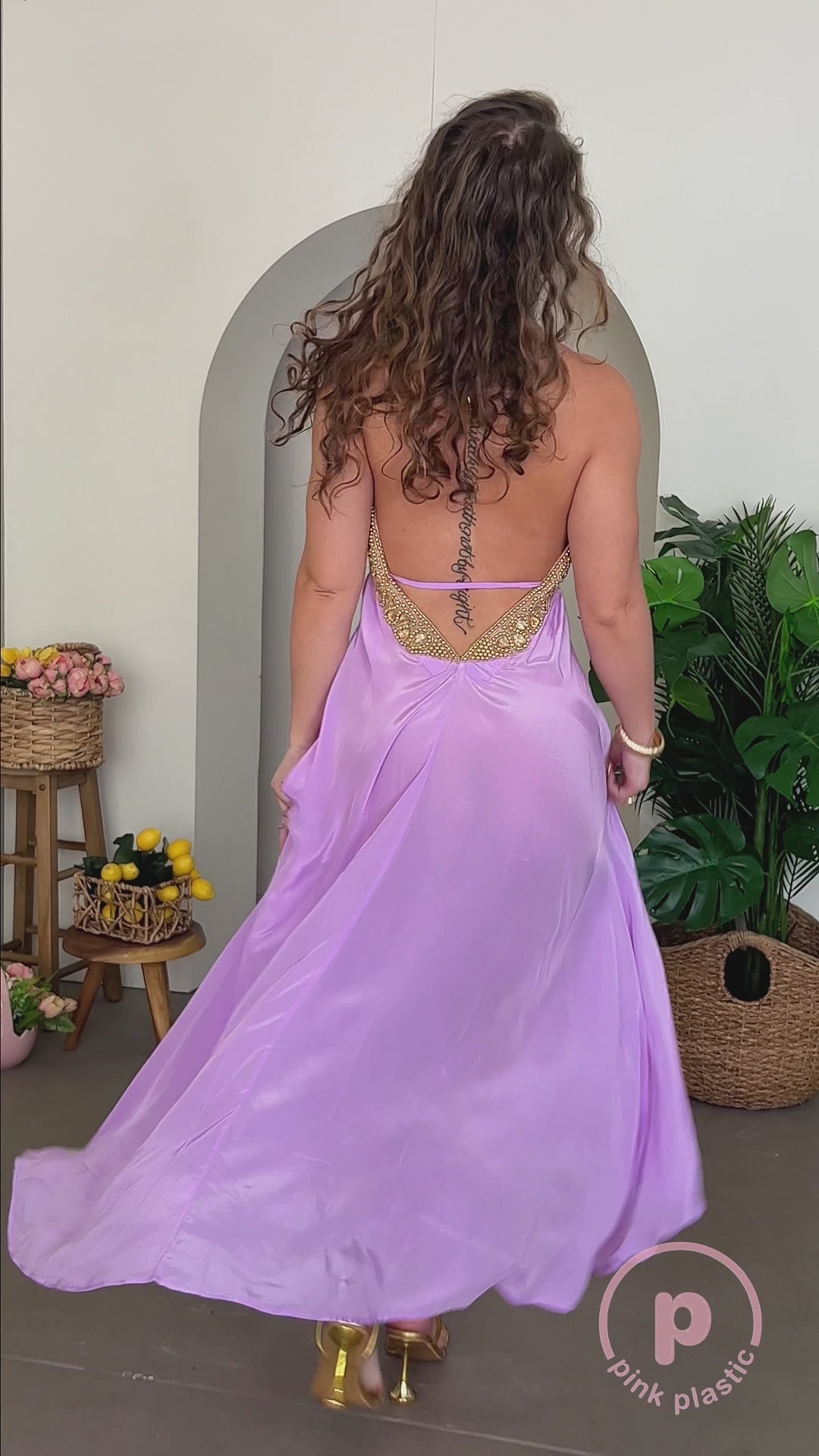Vittoria Dress - Lavender