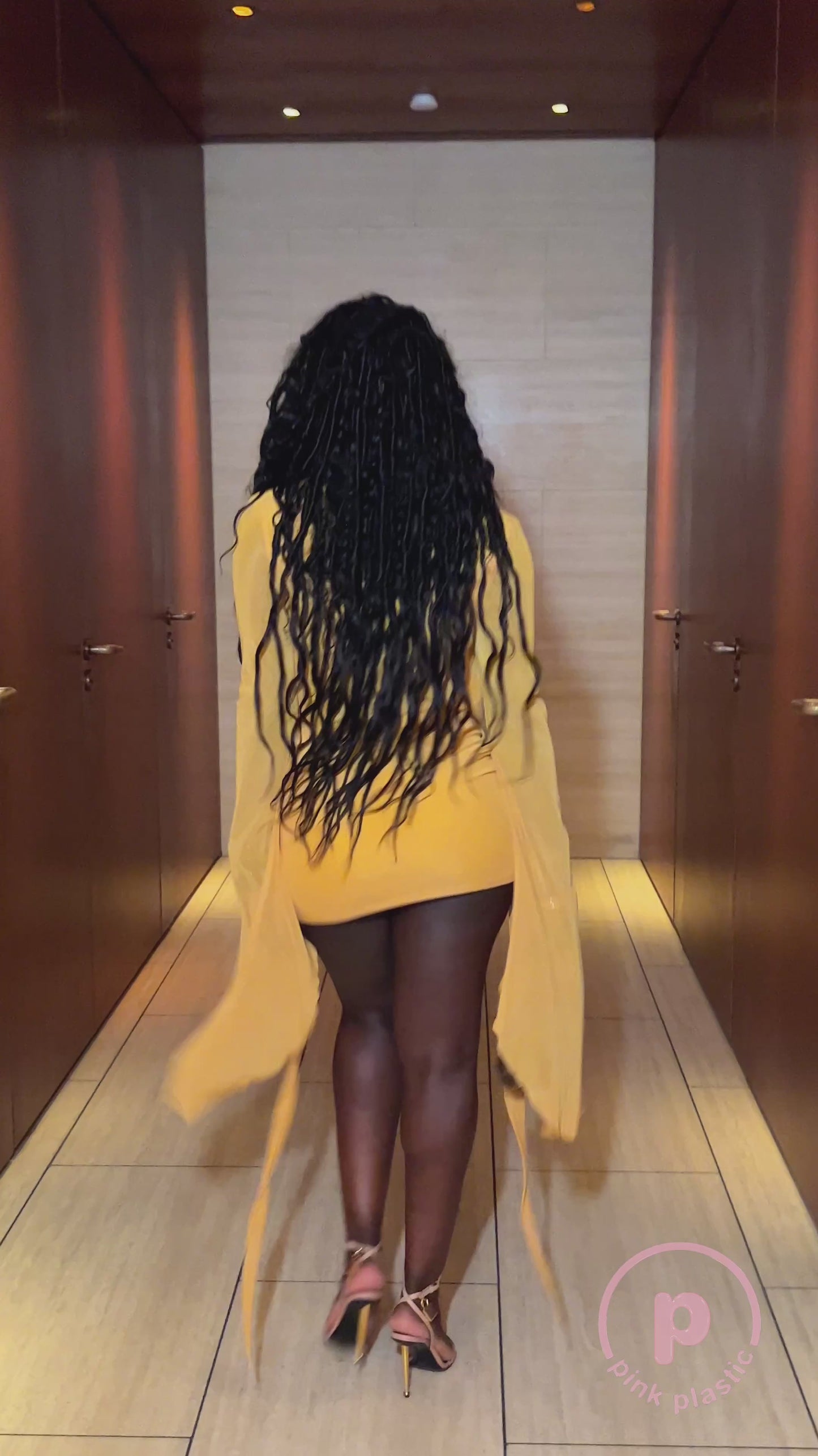 Vivian Dress - Mustard Yellow