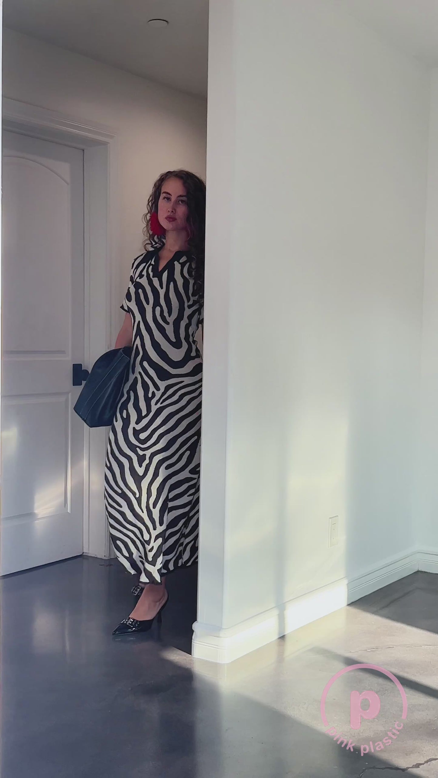 Gia Zebra Dress