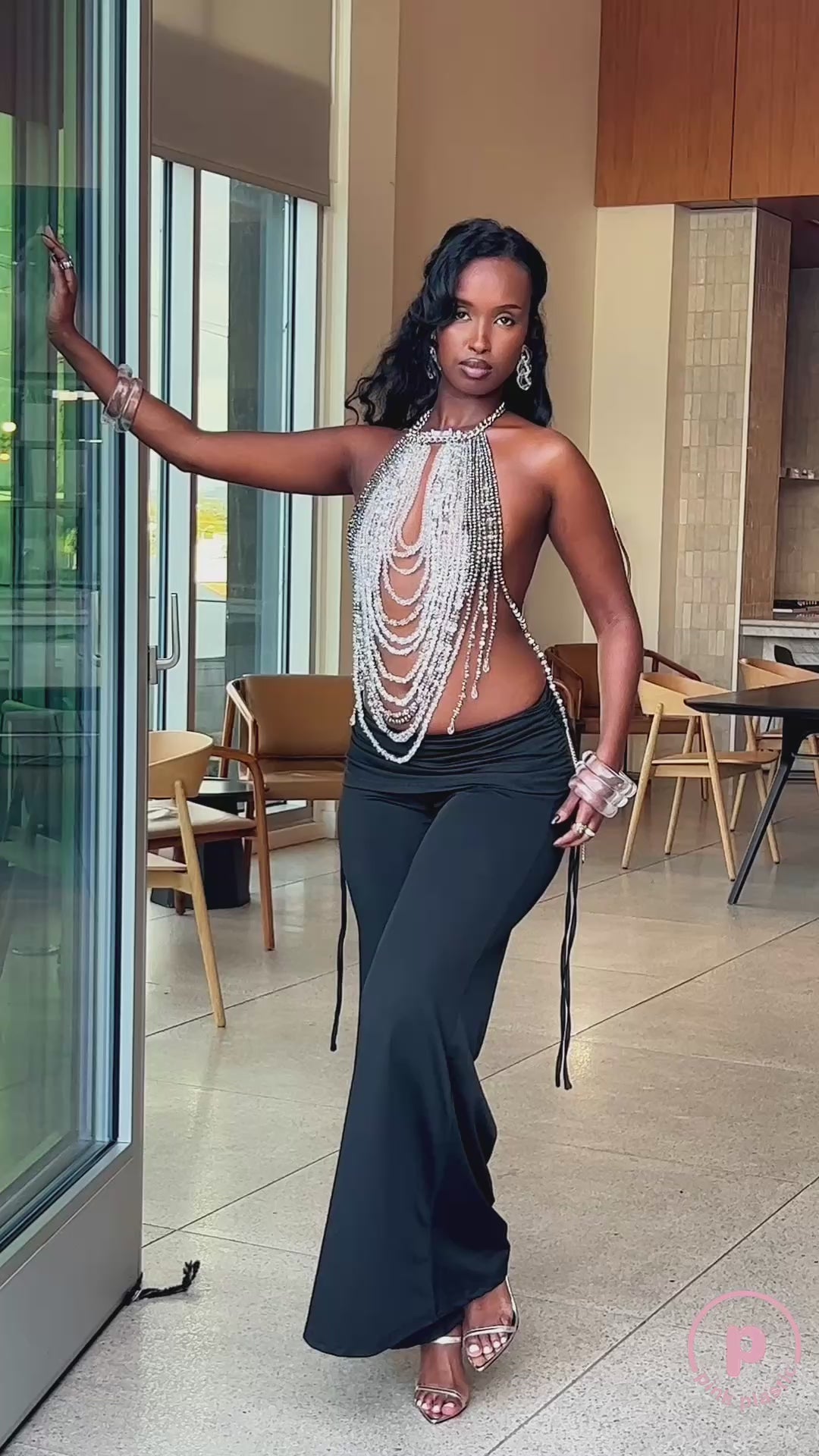 Leilani Beaded Tassel Top