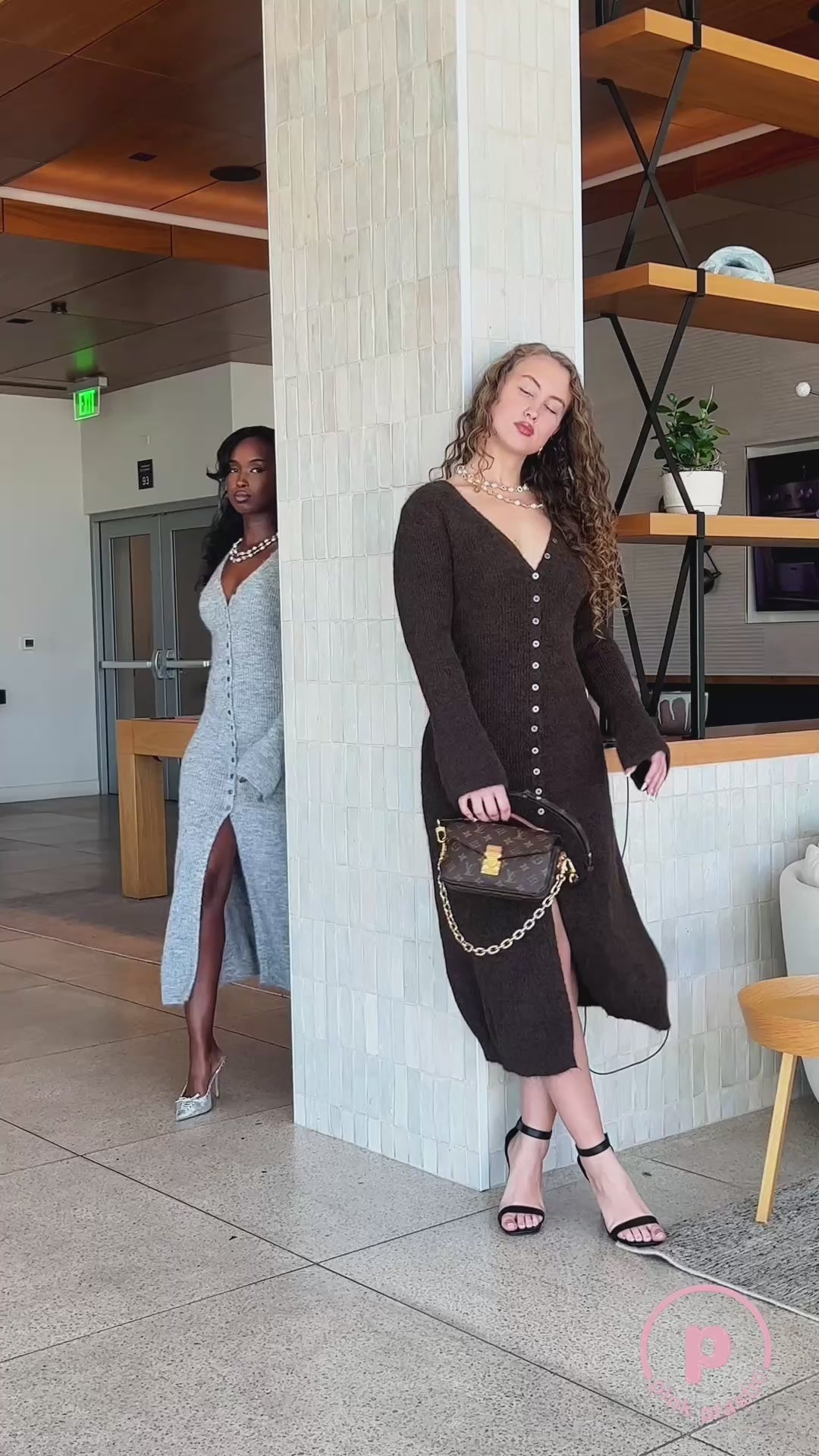 Stormie Maxi Sweater - Grey