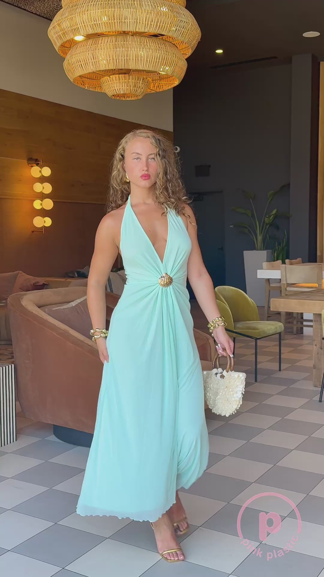 Ayanna Blue Dress