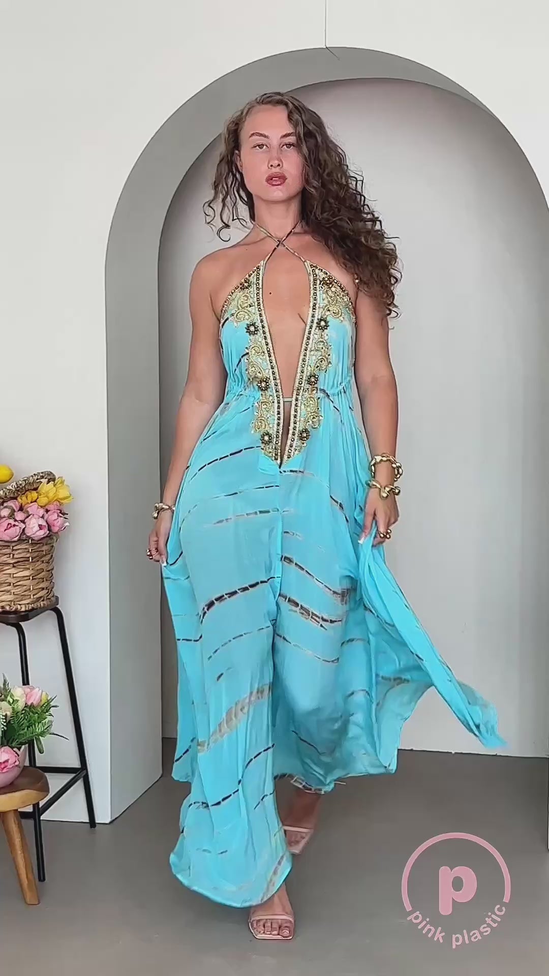 Vittoria  Dress - Teal